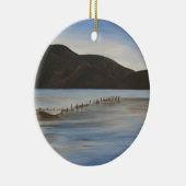 Het Calm Water van de Landschapskunst van Akyaka Keramisch Ornament (Rechts)