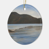 Het Calm Water van de Landschapskunst van Akyaka Keramisch Ornament (Links)