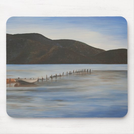 Het Calm Water van de Landschapskunst van Akyaka Muismat (Voorkant)
