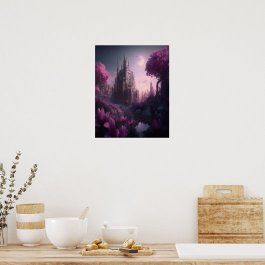 Het Cameliaanse paleis Poster (Keuken)