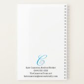 Het Cameron Team 5.5"x 8.5"Spiraal Notitieboek (Achterkant)