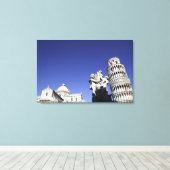 Het Campo dei Miracoli (Veld van Wonders) is Canvas Afdruk (Insitu (Houten vloer))