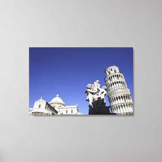Het Campo dei Miracoli (Veld van Wonders) is Canvas Afdruk (Voorkant)