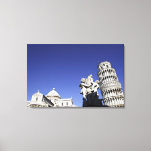 Het Campo dei Miracoli (Veld van Wonders) is Canvas Afdruk