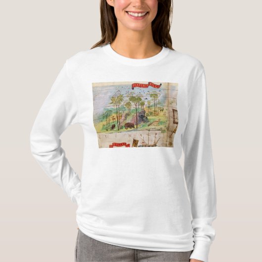 Het Canadese bos T-shirt (Voorkant)