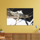 Het Canadese Dextre-roboticasysteem Canvas Afdruk (Insitu (Woonkamer))