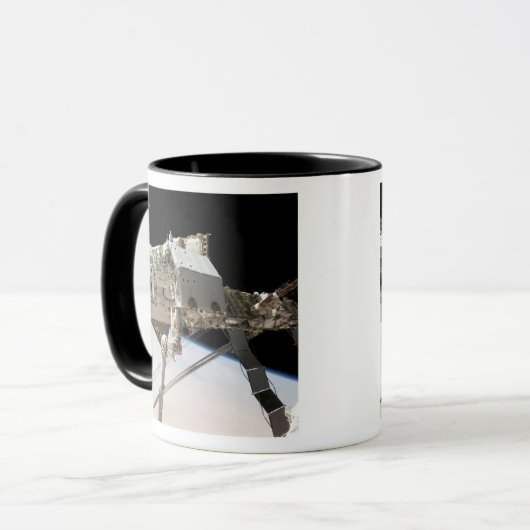 Het Canadese Dextre-roboticasysteem Mok (Voorkant links)