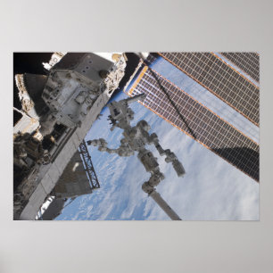 Het Canadese Dextre-roboticasysteem Poster