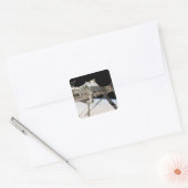 Het Canadese Dextre-roboticasysteem Vierkante Sticker (Envelop)