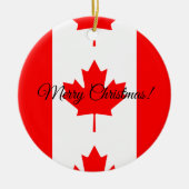 Het Canadese ornament van de Kerstboom van de (Voorkant)