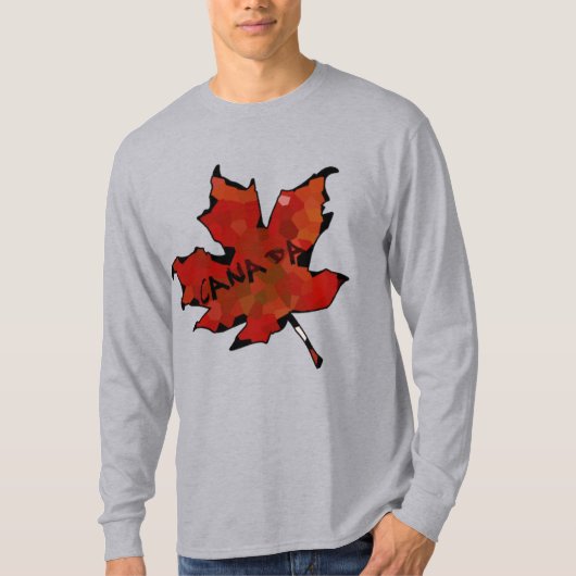 het Canadese symbool T-shirt (Voorkant)