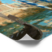 Het Canal Grande in Venise | Édouard Manet Poster (Hoek)