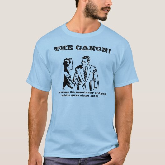Het Canon. T-shirt (Voorkant)
