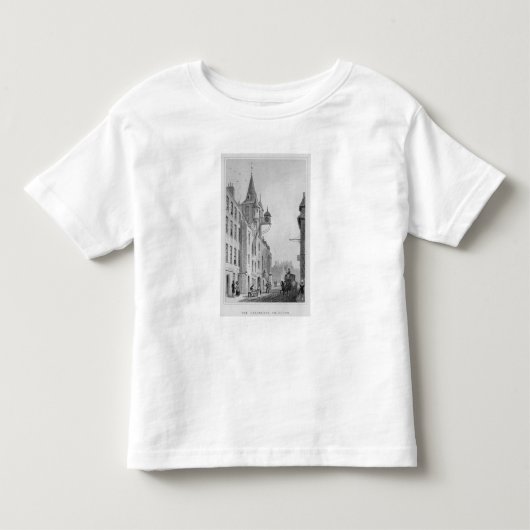 Het Canongate Tolbooth in Edinburgh Kinder Shirts (Voorkant)