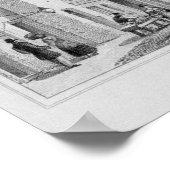 Het Canongate Tolbooth in Edinburgh Poster (Hoek)