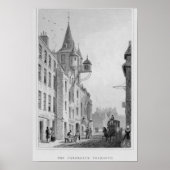 Het Canongate Tolbooth in Edinburgh Poster (Voorkant)