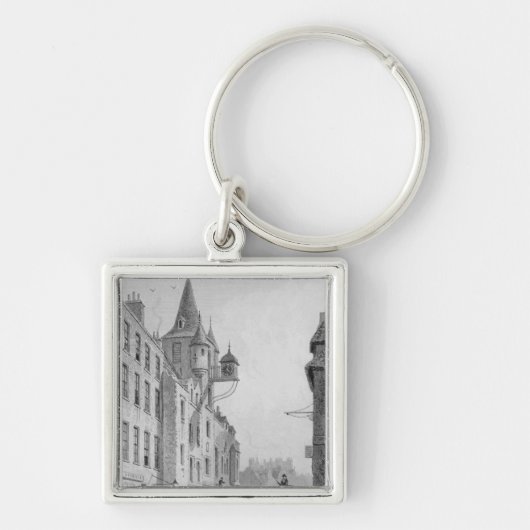 Het Canongate Tolbooth in Edinburgh Sleutelhanger (Voorkant)