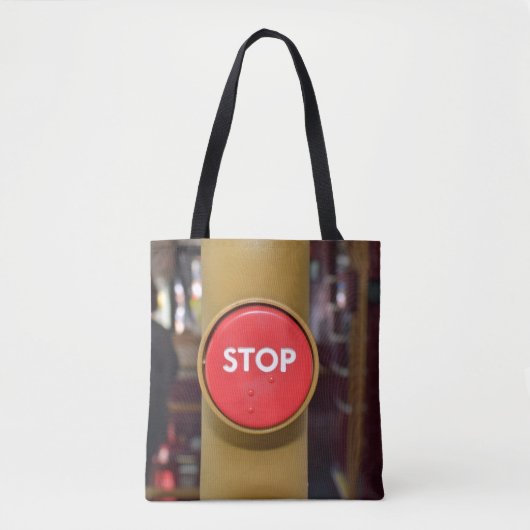 Het Canvas tas van de bushalteknoop (Voorkant)