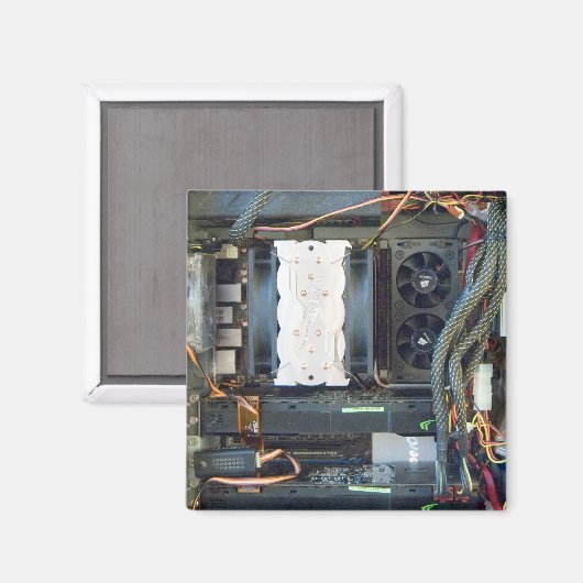 Het canvas van de computerapparatuur magneet (Voorkant / Achterkant)