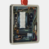 Het canvas van de computerapparatuur metalen ornament (Rechts)