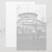 Het Capitol-gebouw in Washington D.C. Briefpapier (Voorkant / Achterkant)