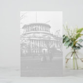 Het Capitol-gebouw in Washington D.C. Briefpapier (Staand voorkant)