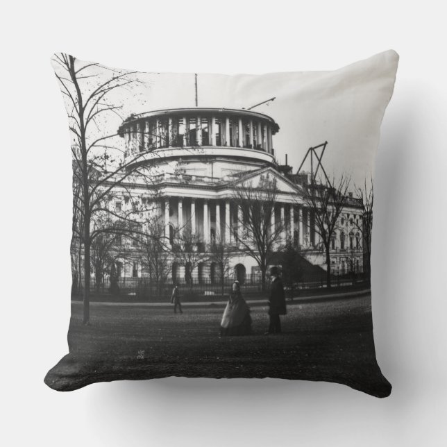 Het Capitol-gebouw in Washington D.C. Kussen (Voorkant)