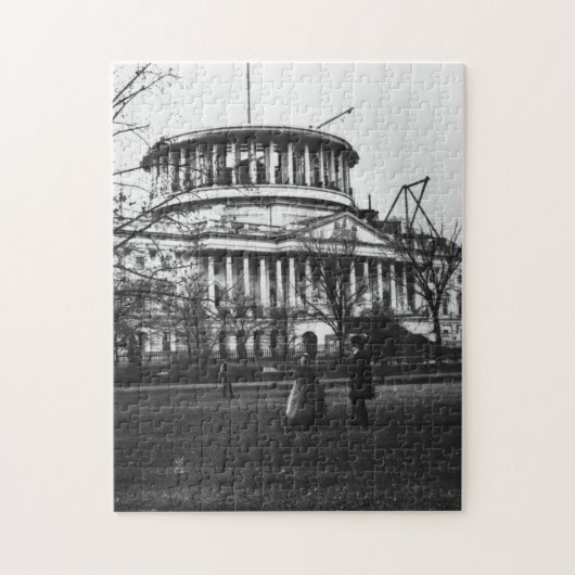 Het Capitol-gebouw in Washington D.C. Legpuzzel (Verticaal)
