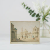 Het Capitol, het vastgestelde ontwerp voor 'Titus' Briefkaart (Staand voorkant)