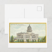 Het Capitool in Sacramento, Californië, Briefkaart (Voorkant / Achterkant)