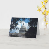 Het Capitool van de V.S. Kaart (Gele Bloem)