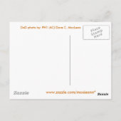 Het Capitool van de Verenigde Staten in winterjurk Briefkaart (Achterkant)