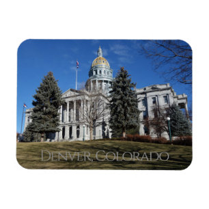 Het Capitool van Denver Colorado Magneet