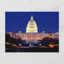 Het Capitool van Verenigde Staten van het Briefkaart
