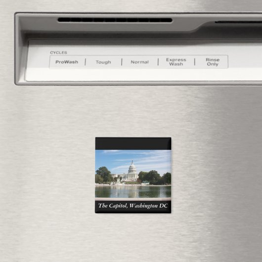 Het Capitool, Washington DC Magneet (Insitu (Vaatwasser))