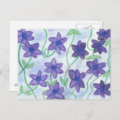 Het capricieuze Briefkaart van de Rivier van de (Voorkant / Achterkant)