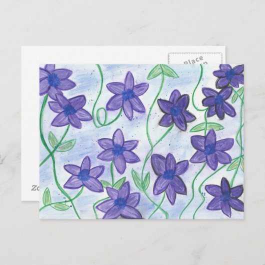 Het capricieuze Briefkaart van de Rivier van de (Voorkant / Achterkant)