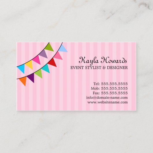 Het capricieuze Stileren en het Ontwerp van de Visitekaartje (Achterkant)