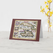 Het Caraïbische Wenskaart van de Kaart van (Gele Bloem)