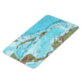 Het Caribisch gebied (kaart) Magneet (Linkerzijde)