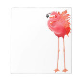 Het Caribische Notitieblok van Roze Flamingo (Voorkant)