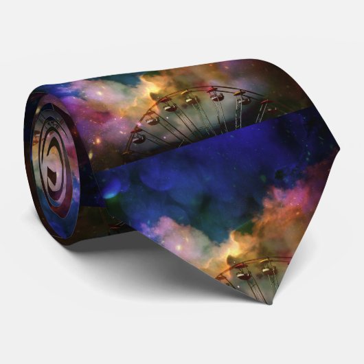 Het carnaval is hier stropdas (Opgerold)