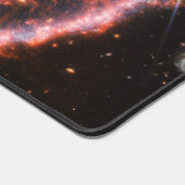 Het Cartwheel-sterrenstelsel en de bijbehorende st Bureaumat (Hoek)