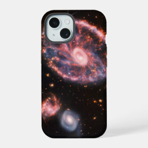 Het Cartwheel-sterrenstelsel en zijn begeleidende iPhone 15 Case