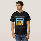 Het Casa Grande National Monument in Arizona T-shirt (Voorkant volledig)