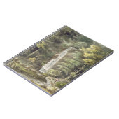 Het cascade-waterval in de tuinen van Hestercombe Notitieboek (Linkerzijde)