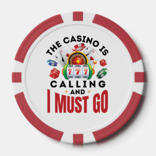 Het casino belt en ik moet een grappige gok maken. poker chips