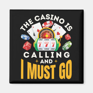 Het casino belt en ik moet gokken magneet