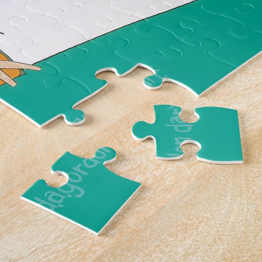 Het casino Lido Beach Legpuzzel (Zijkant)