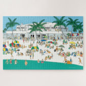 Het casino Lido Beach Legpuzzel (Horizontaal)
